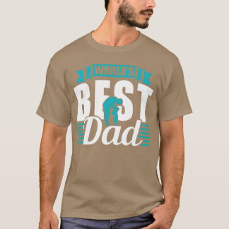 Camiseta Familia del Día del Padre Mejor Padre del Mundo Pa