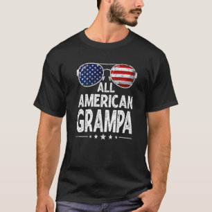 Camiseta Familia del Día del Padre retro masculino todos lo