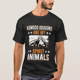 Camiseta Familia del espíritu del dragón de Komodo
