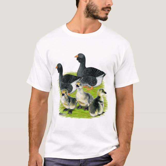 Camiseta Familia del ganso de Toulouse (Anverso)