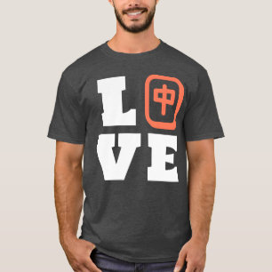 Camiseta Familia del Mahjong del amor