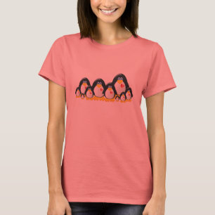 Camiseta Familia del pingüino