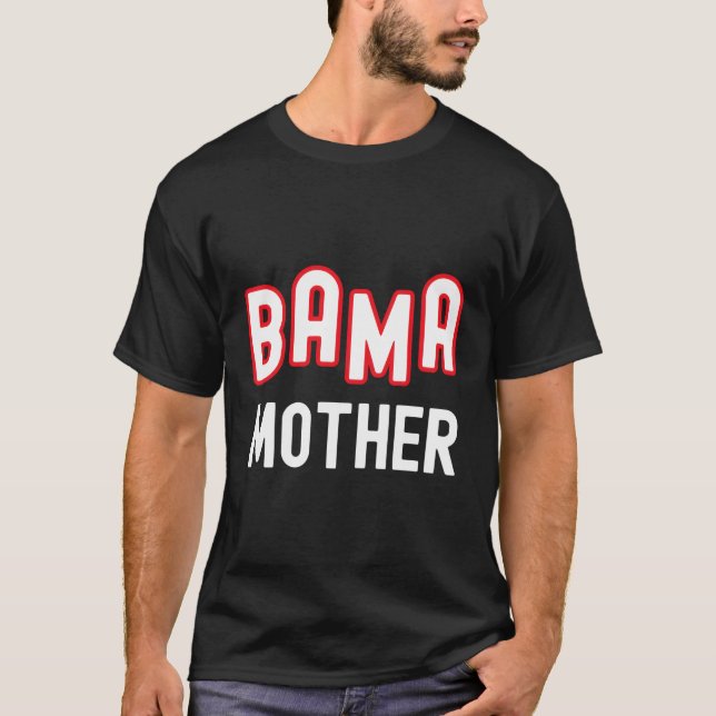 Camiseta Familia Deportiva Bama Madre Alabama Alabama Sur (Anverso)