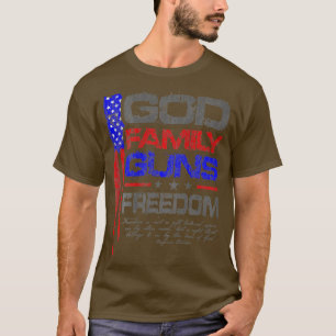 Camiseta FAMILIA DIOS ARMA LA LIBERTAD PONENTE Conservadora