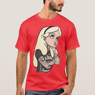 Camiseta familia divertida de alice punk