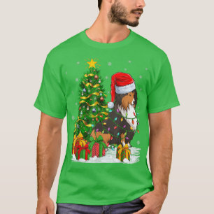 Camiseta Familia divertida de árboles de navidad coincidien