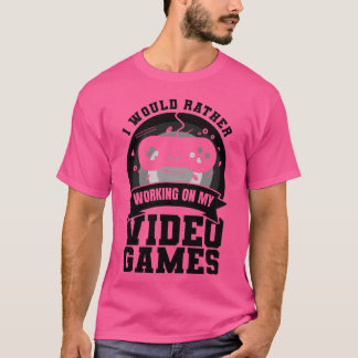 Camiseta Familia divertida de desarrollo de juegos