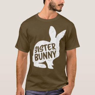 Camiseta Familia divertida de la hermana hija de Bunny Mati