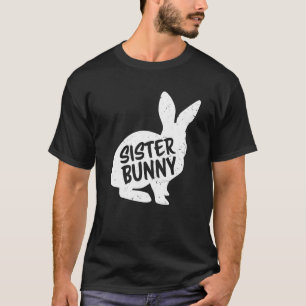Camiseta Familia divertida de la hermana hija de Bunny Mati