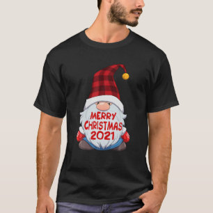 Camiseta Familia divertida Gnome Matching Feliz Navidad 202