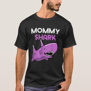 Camiseta Familia divertida mami Shark