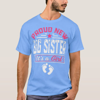 Camiseta Familia divertida Orgullosa Nueva Gran Hermana Es