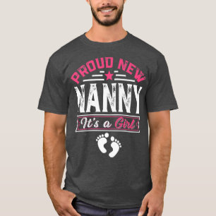 Camiseta Familia divertida Orgullosa Nueva Niñera, es un gé