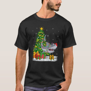Camiseta Familia divertida que coincide con Santa Gran Shar