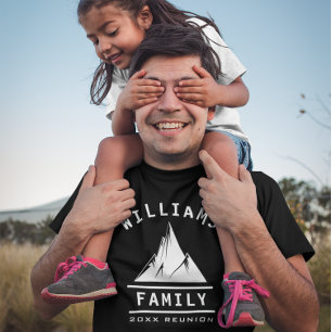 Camiseta Familia divertida Reunión Verano Vacaciones Campin