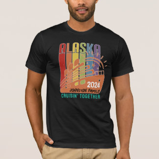 Camiseta Familia divertida Viajes Alaska