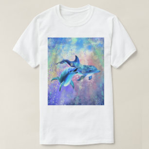 Camiseta Familia Dolphin Couple T-Shirt