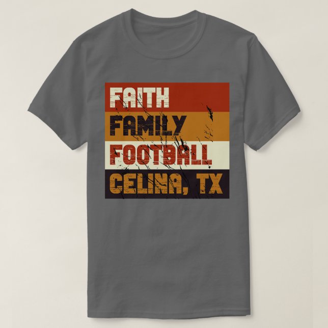 Camiseta Familia Faith Celina Texas 2 (Diseño del anverso)