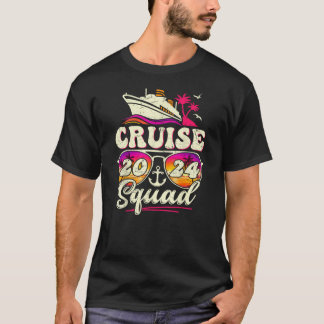 Camiseta Familia Familia de Vacaciones de Cruise Squad 2024