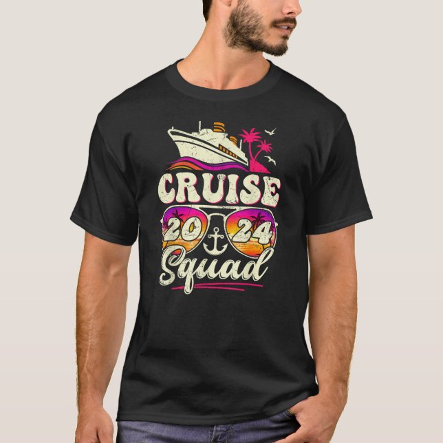 Camiseta Familia Familia de Vacaciones de Cruise Squad 2024