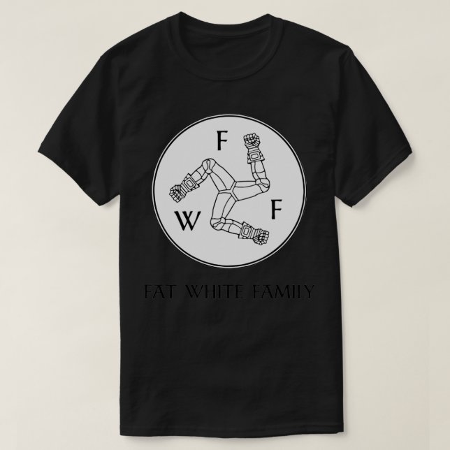 Camiseta Familia Fat White  (Diseño del anverso)