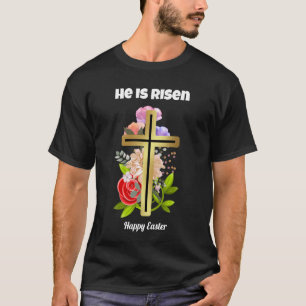 Camiseta Familia Feliz Pascua, familia de conejitos de Pasc