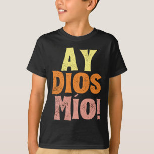 Camiseta Familia Festival Vintage Ay Dios Mio Cinco De Mayo