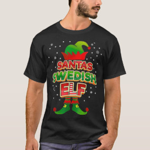 Camiseta Familia Fiesta Pajama Elf XMas Sueca