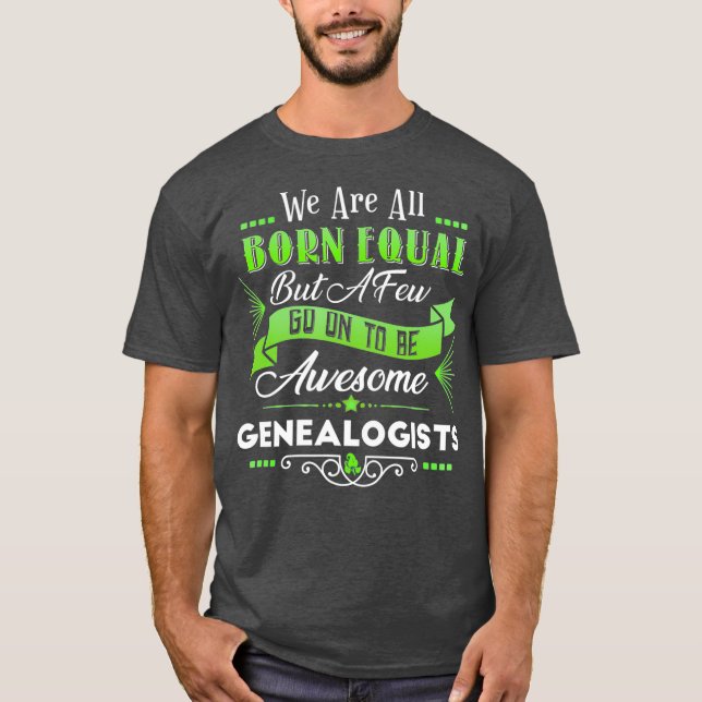 Camiseta Familia genealógica divertida: Chiste de humor gen (Anverso)