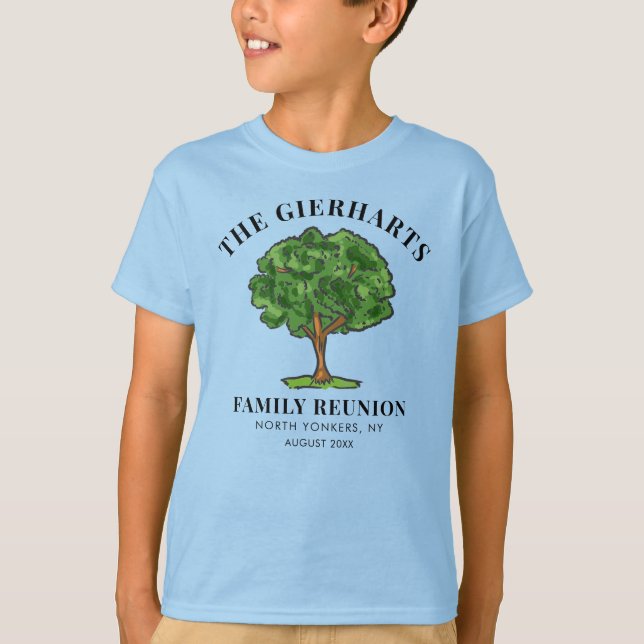 Camiseta Familia Genealógica Familia Reunión Primos Persona (Anverso)