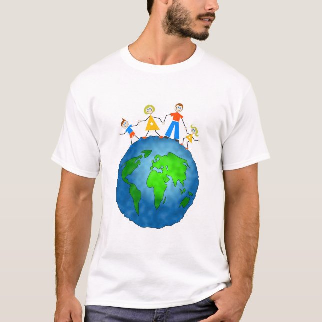 Camiseta Familia global (Anverso)