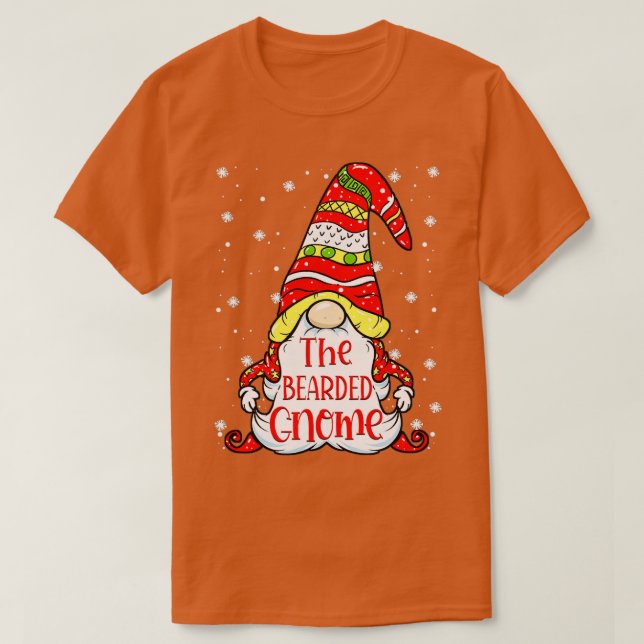 Camiseta Familia Gnome Coincidencia Bearded Classic TShirt (Diseño del anverso)