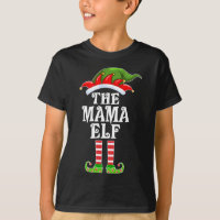 Familia graciosa que coincide con las Navidades de