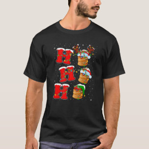 Camiseta Familia graciosa que coincide Santa Ho Ho Ho Ho Pa