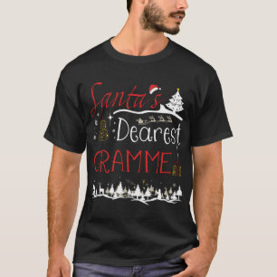 Camiseta Familia Gram Xmas Divertidos Navidades Cute