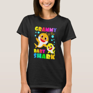 Camiseta Familia Grammy Shark Tees de cumpleaños Grammy