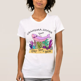 Camiseta Familia Grandma Shark Doo Doo