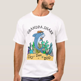 Camiseta Familia Grandpa Shark Doo Doo