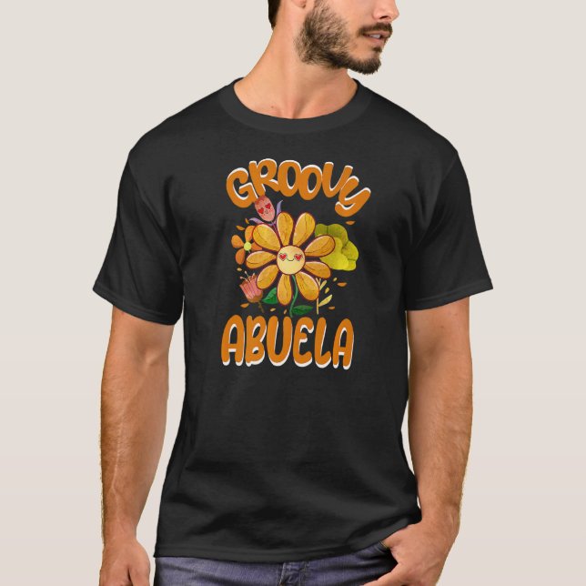 Camiseta Familia Groovy Abuela Familia Que Coincide Con La  (Anverso)