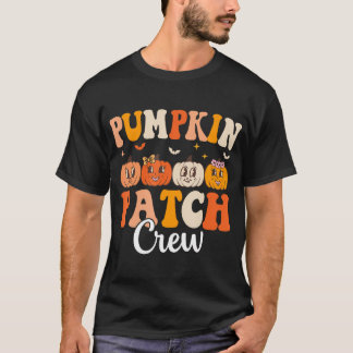 Camiseta Familia Groovy Fall de la Trituración de Parche de