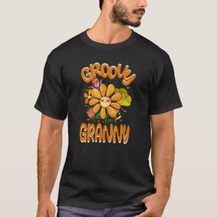 Camiseta Familia Groovy Granny Pareja Familia Vintage Outfi