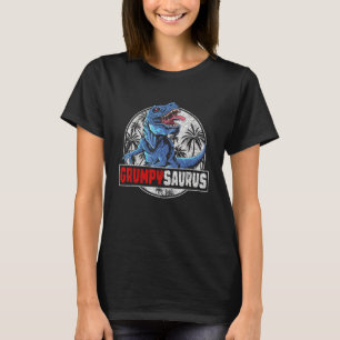 Camiseta Familia Grumpysaurus Rex Dinosaur Competición 1