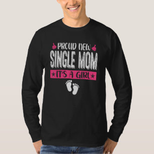 Camiseta Familia Guay Orgullosa de la nueva madre soltera,