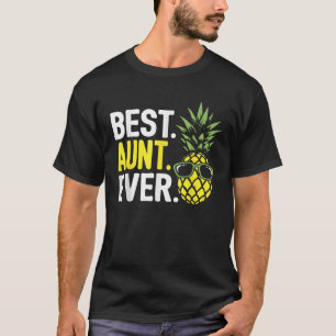 Camiseta Familia Guay Pineapple Mejor Tía Que Siempre Coinc
