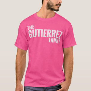 Camiseta Familia Gutiérrez apellido Gutiérrez Gutierrez L