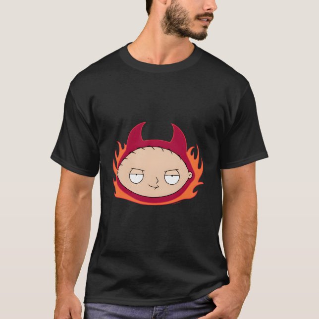 Camiseta Familia Guy Devil Stewie (Anverso)