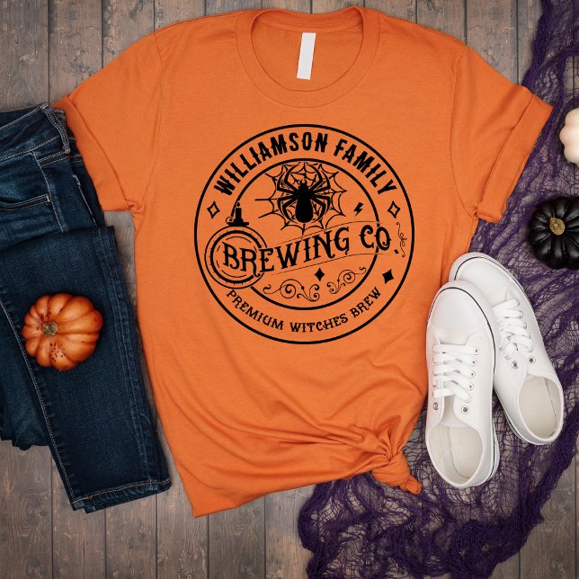 Camiseta Familia hermana Halloween Witness Brew (Subido por el creador)