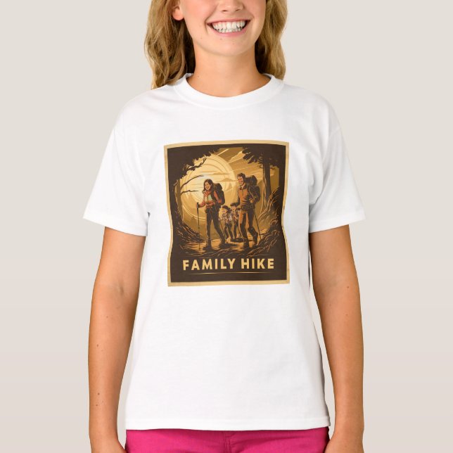 Camiseta Familia Hike (Anverso)
