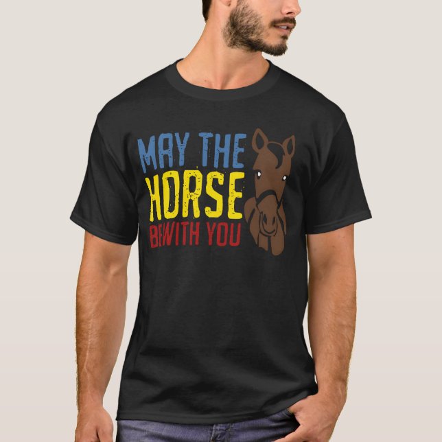 Camiseta Familia Horse Horses Riding Haflinger (Anverso)