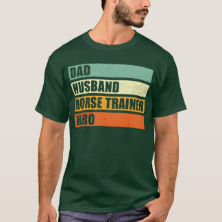 Camiseta Familia Horserainer Dad Husband Hero